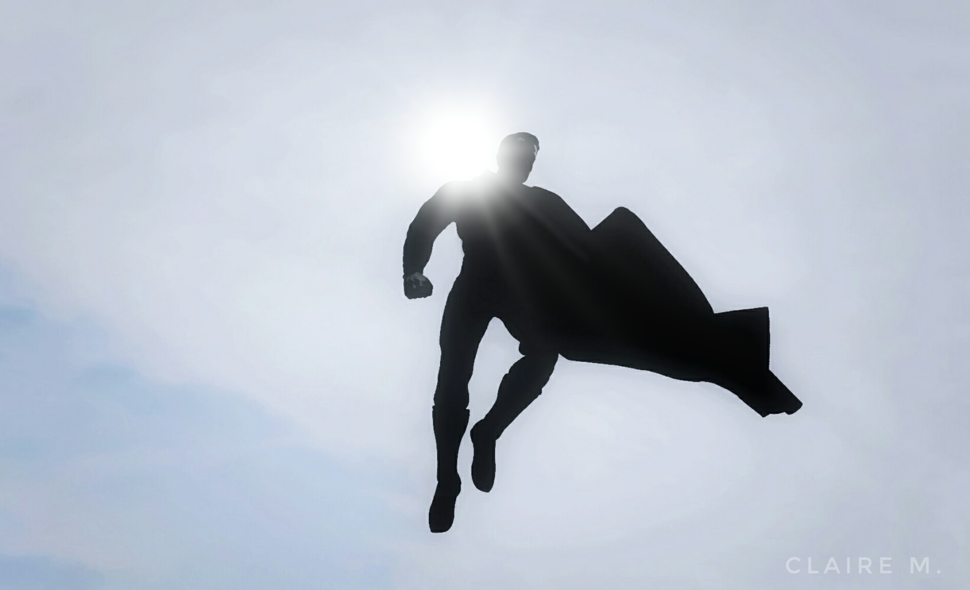 Man of Steel blue - Claire M