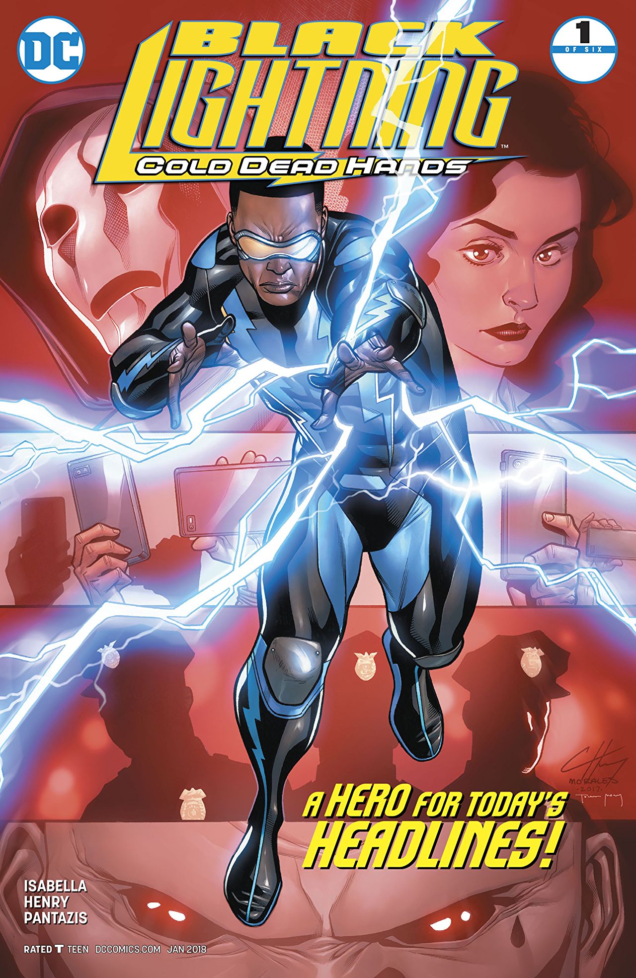 Black Lightning Cover by Clayton Henry, Mark Morales, and Tomeu Morey.jpg