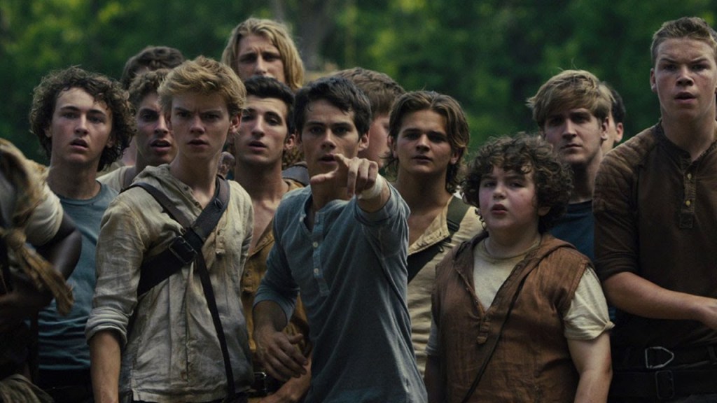Dylan O'Brien in 'The Maze Runner'