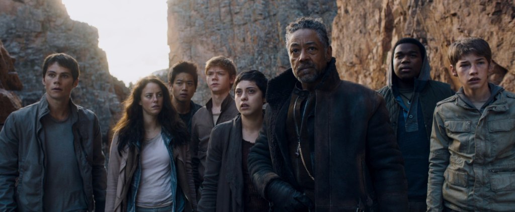 The Team in Maze Runner: The Scorch Trials